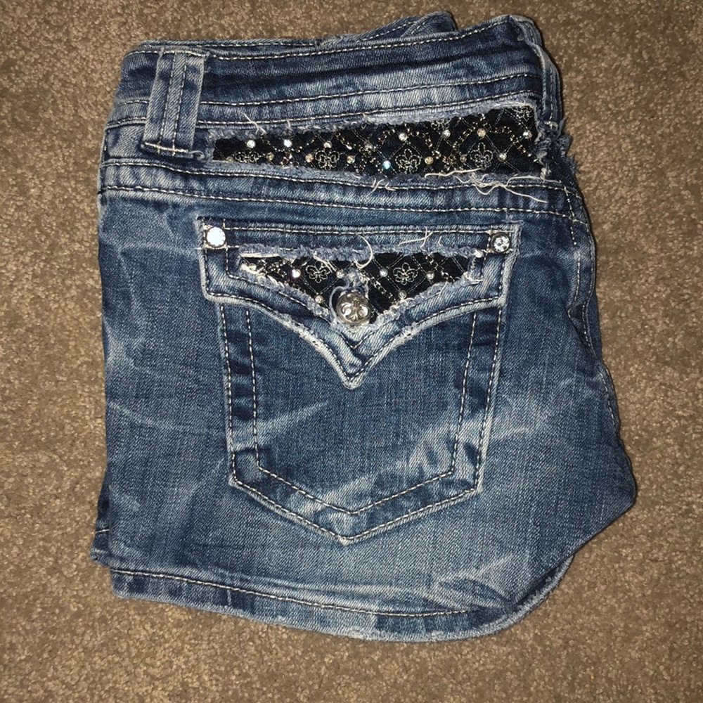 Miss me low rise shorts